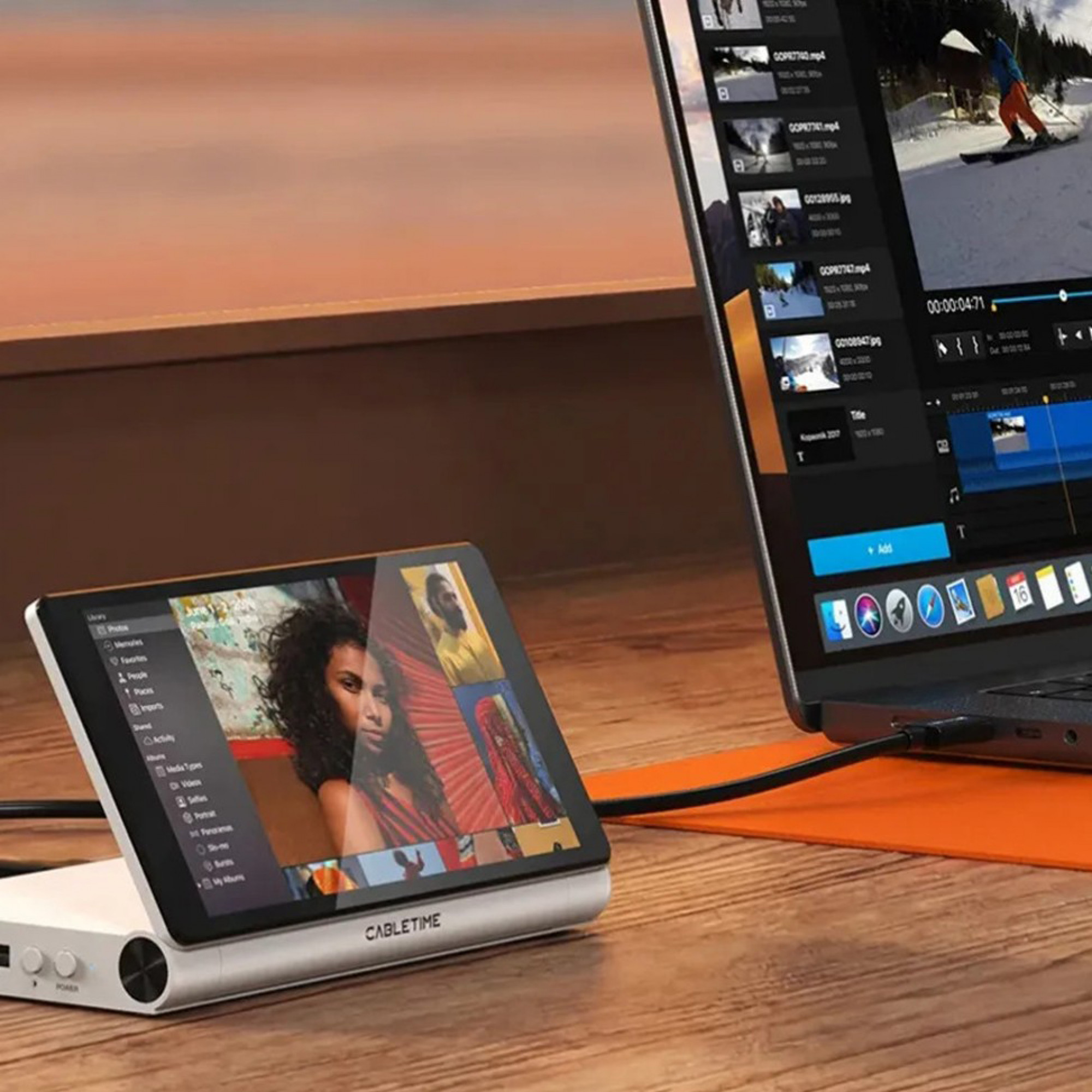 Док-станція Cabletime ScreenDock Display